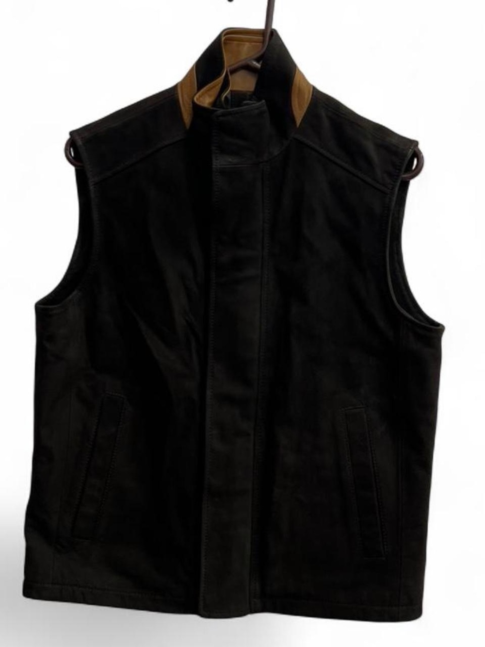 Mens Daniel Cremieux Suede Western Vest size Small